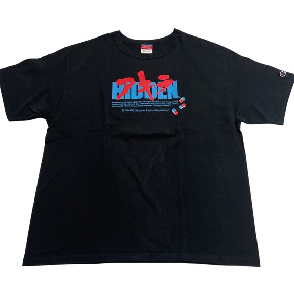 Champion x Hidden NY x Brainchild T-Shirt in Black - Picture 1 of 4